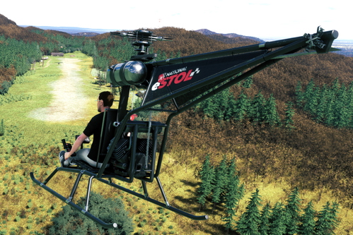 Got Friends Mozzie Expiremental Helicopter "National eSTOL" Livery