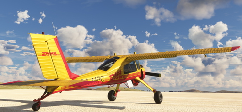 Got Friends PZL-104 Wilga DHL / 3A-MPC