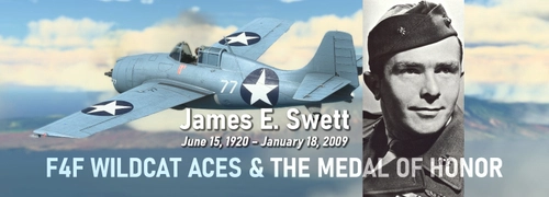 GotFriends F4F Wildcat ACES AND THE MEDAL OF HONOR 4K VMF221-JamesSwett