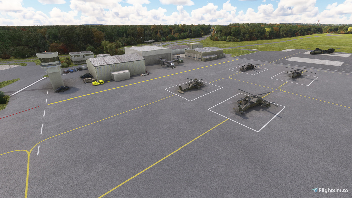 Grafenwoehr Army Airfield - ETIC 对于 Microsoft Flight Simulator | MSFS