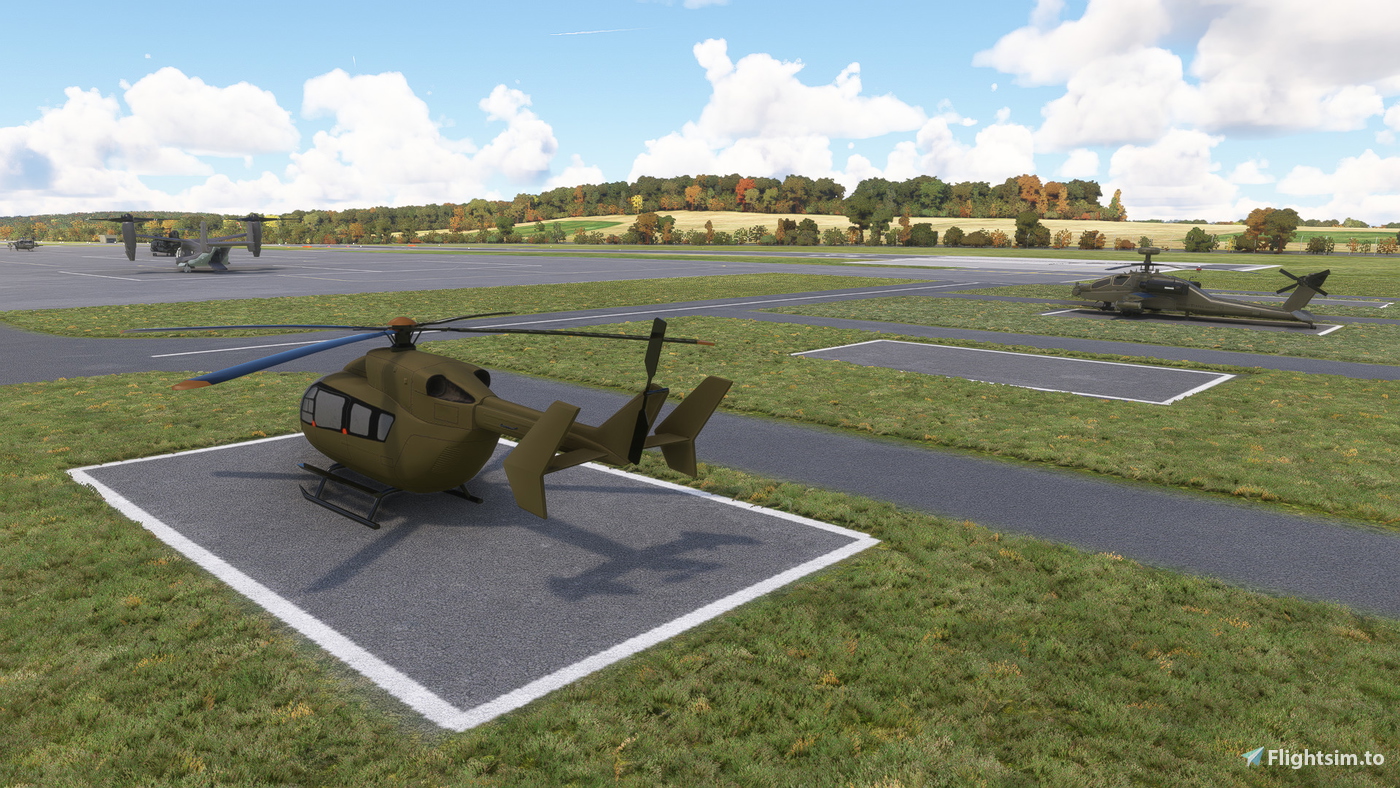 Grafenwoehr Army Airfield - ETIC 对于 Microsoft Flight Simulator | MSFS