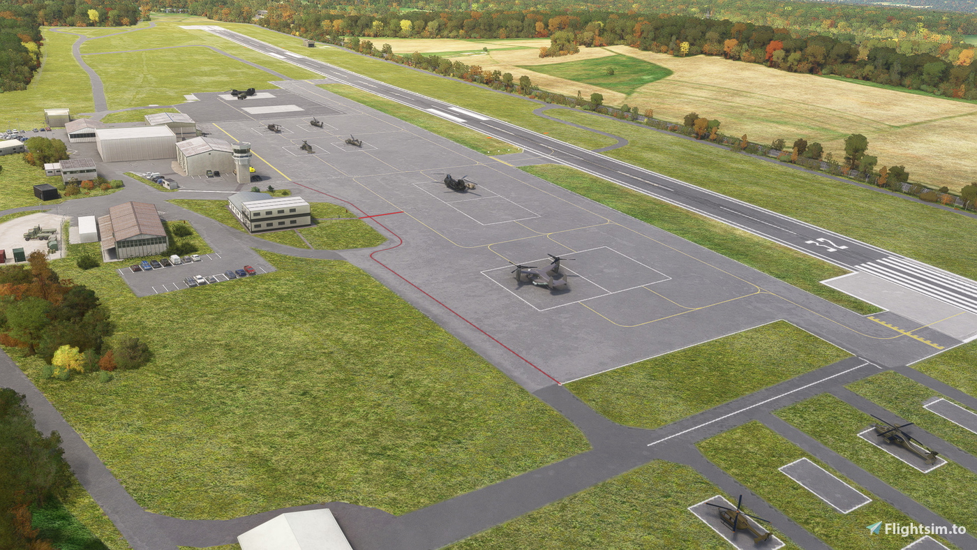 Grafenwoehr Army Airfield - ETIC 对于 Microsoft Flight Simulator | MSFS