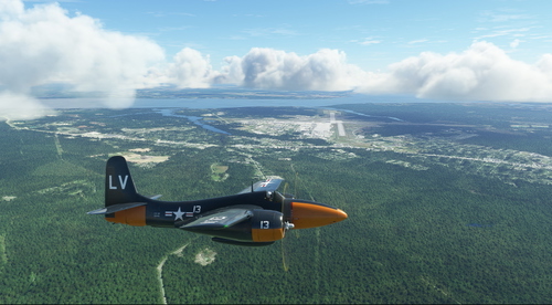 Grumman F7F-3 Tigercat US Marines LV-13