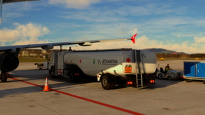 GSX Fuel Truck Livery Jet Aviation  thumbnail 3
