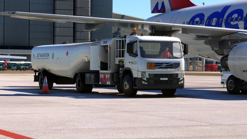 GSX Fuel Truck Livery Jet Aviation 