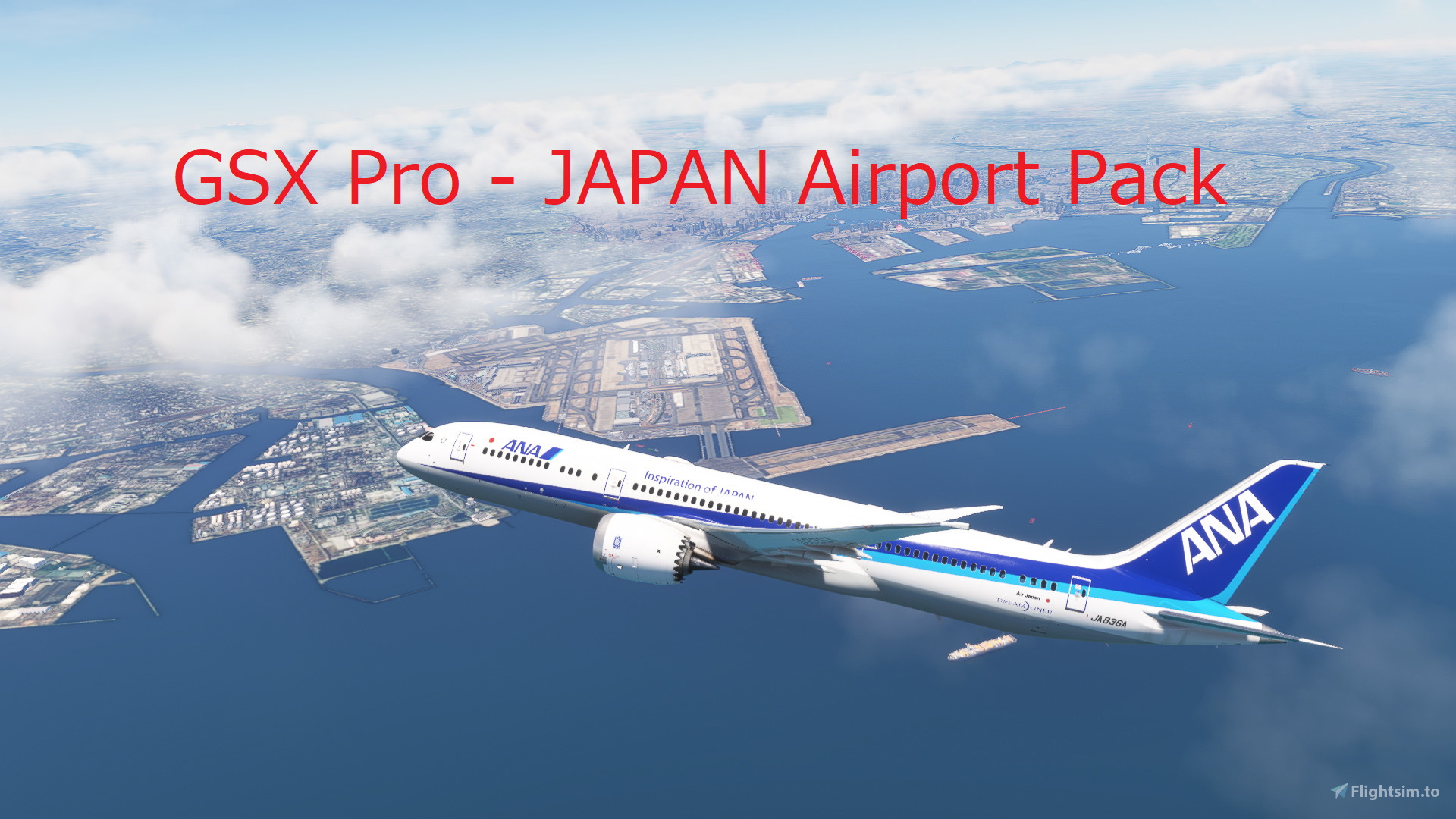 GSX Pro - JAPAN Airport Pack for Microsoft Flight Simulator | MSFS