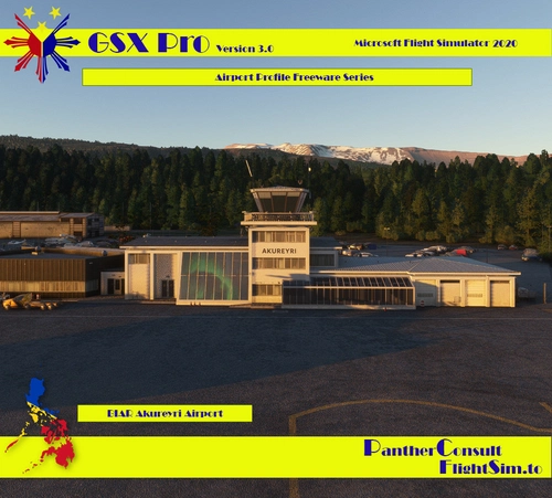 GSX Pro Freeware Series BIAR Akureyri Airport Profile - World Update XV