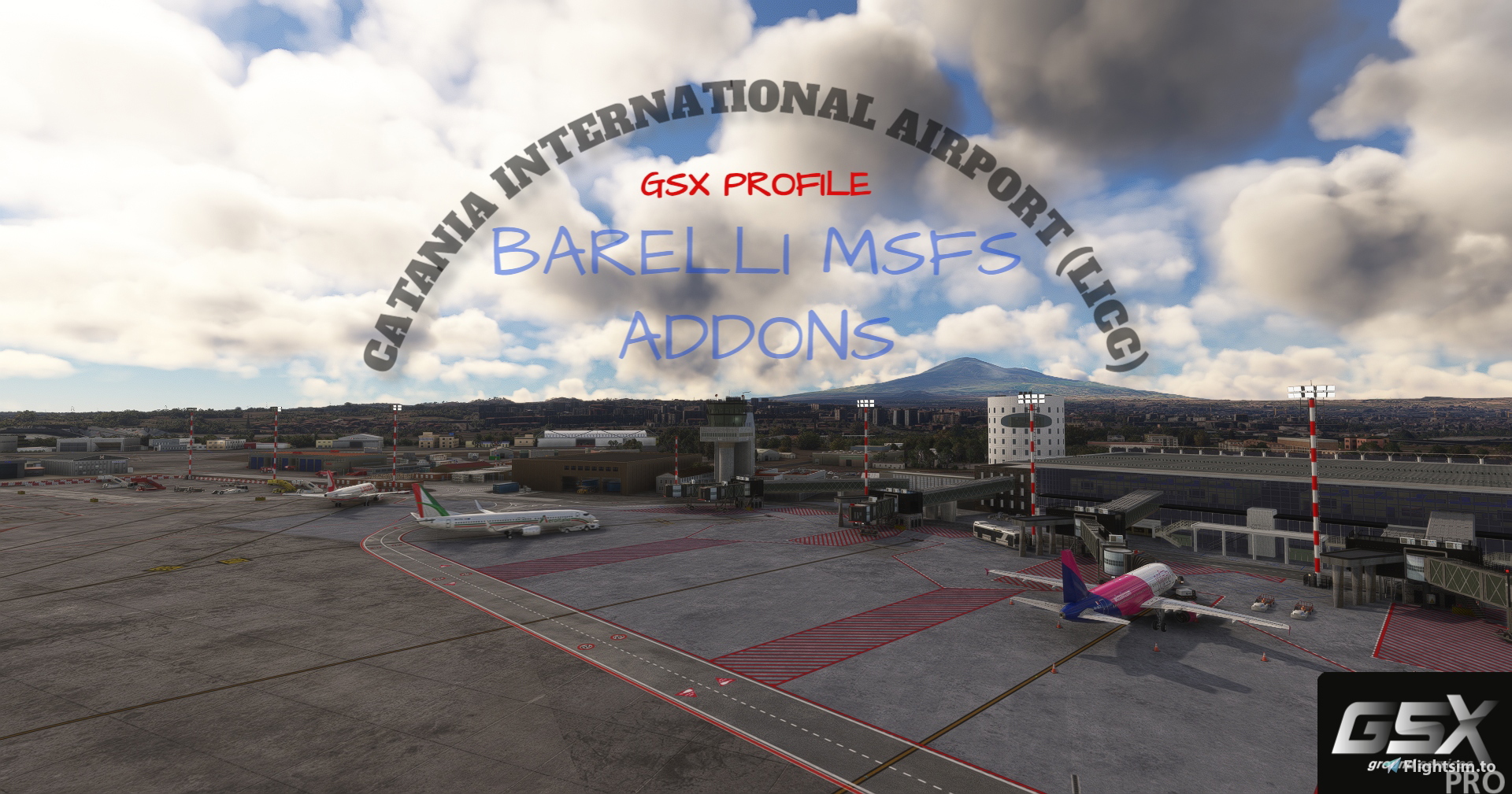 GSX PRO: Catania International Airport (LICC) (Barelli)  - Image 1