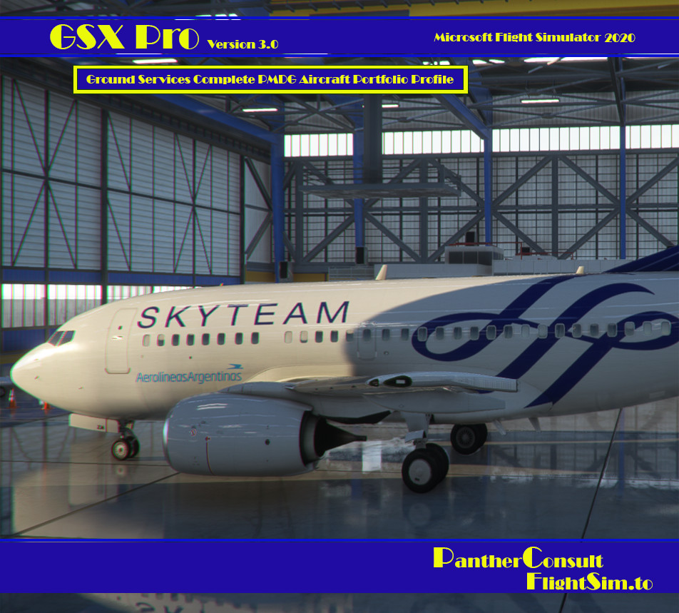 GSX Pro Ground Services Complete PMDG Aircraft Portfolio Profile - Image 1