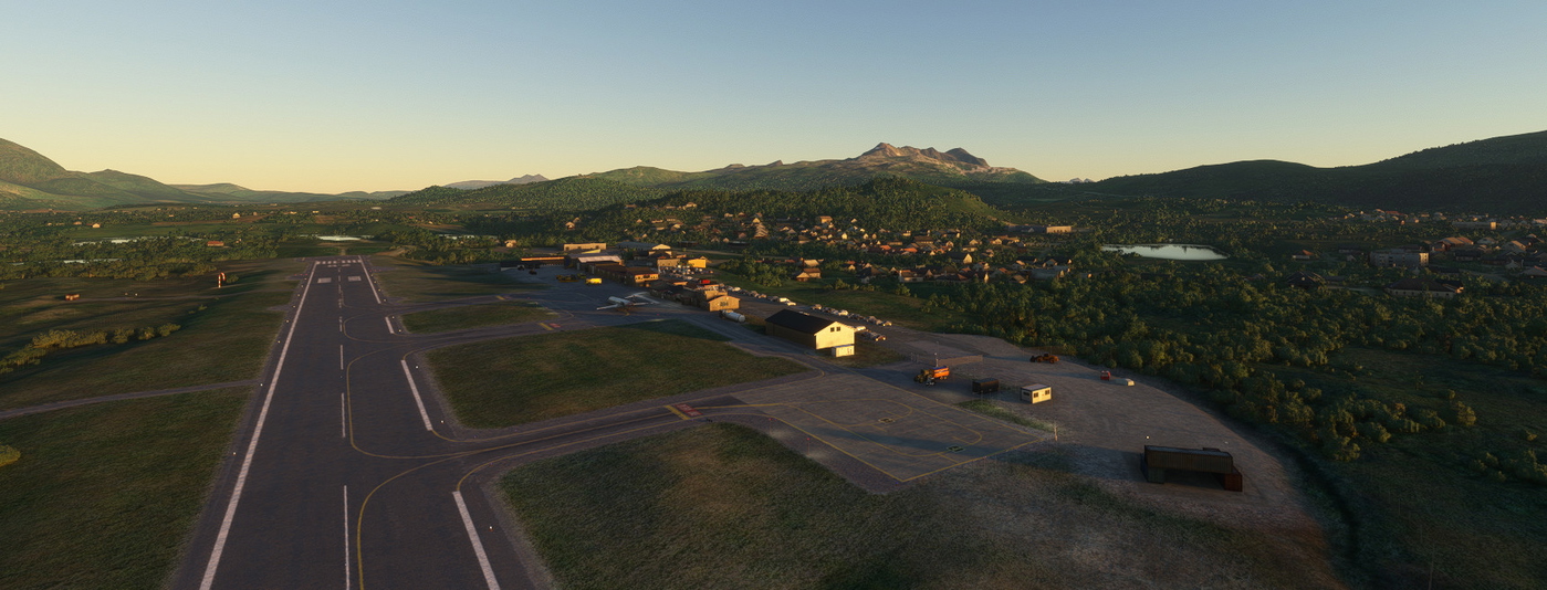 GSX Pro Freeware Series ENLK Leknes Airport Profile for Microsoft ...