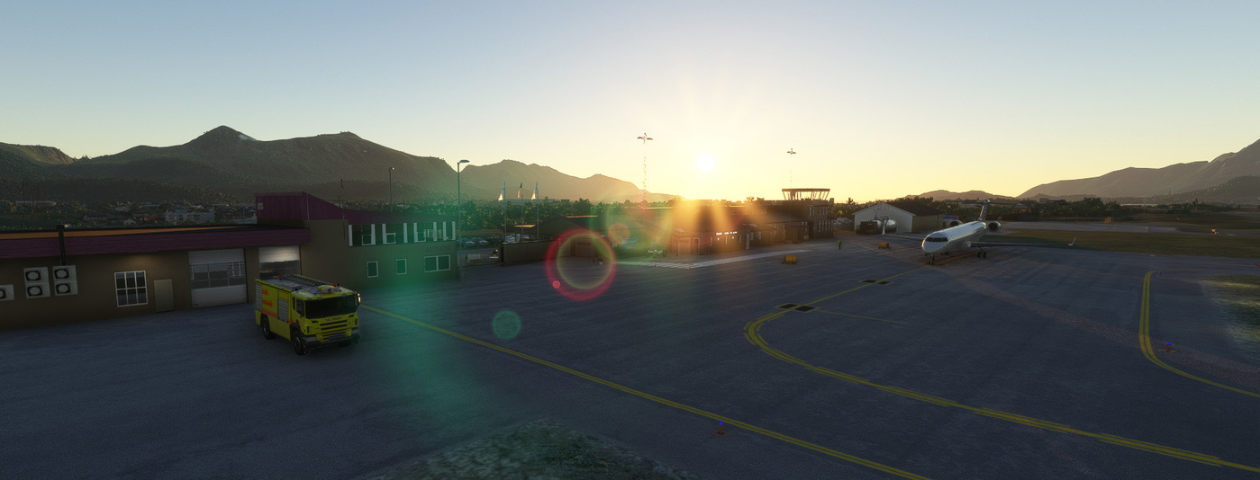 GSX Pro Freeware Series ENLK Leknes Airport Profile for Microsoft ...
