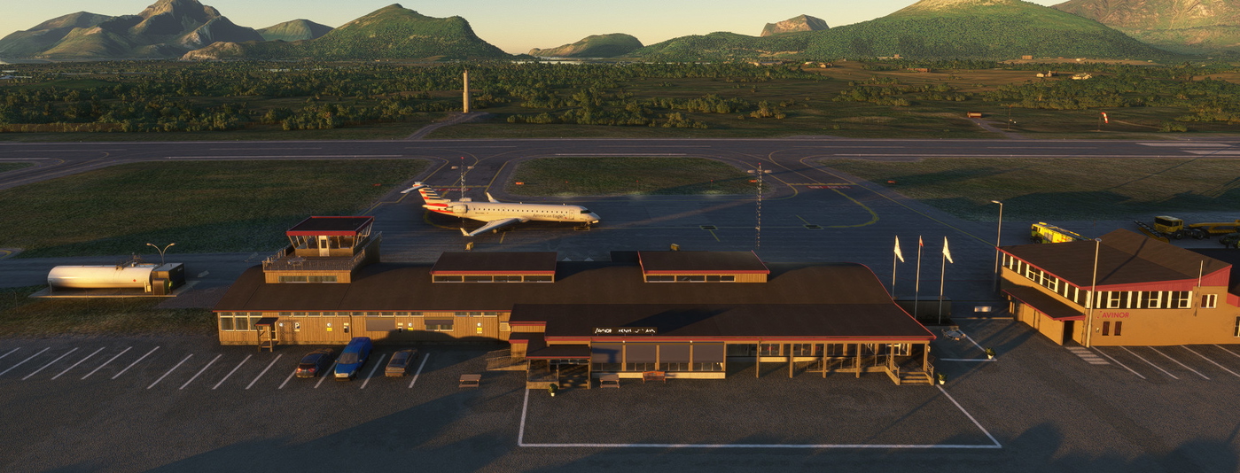 GSX Pro Freeware Series ENLK Leknes Airport Profile for Microsoft ...