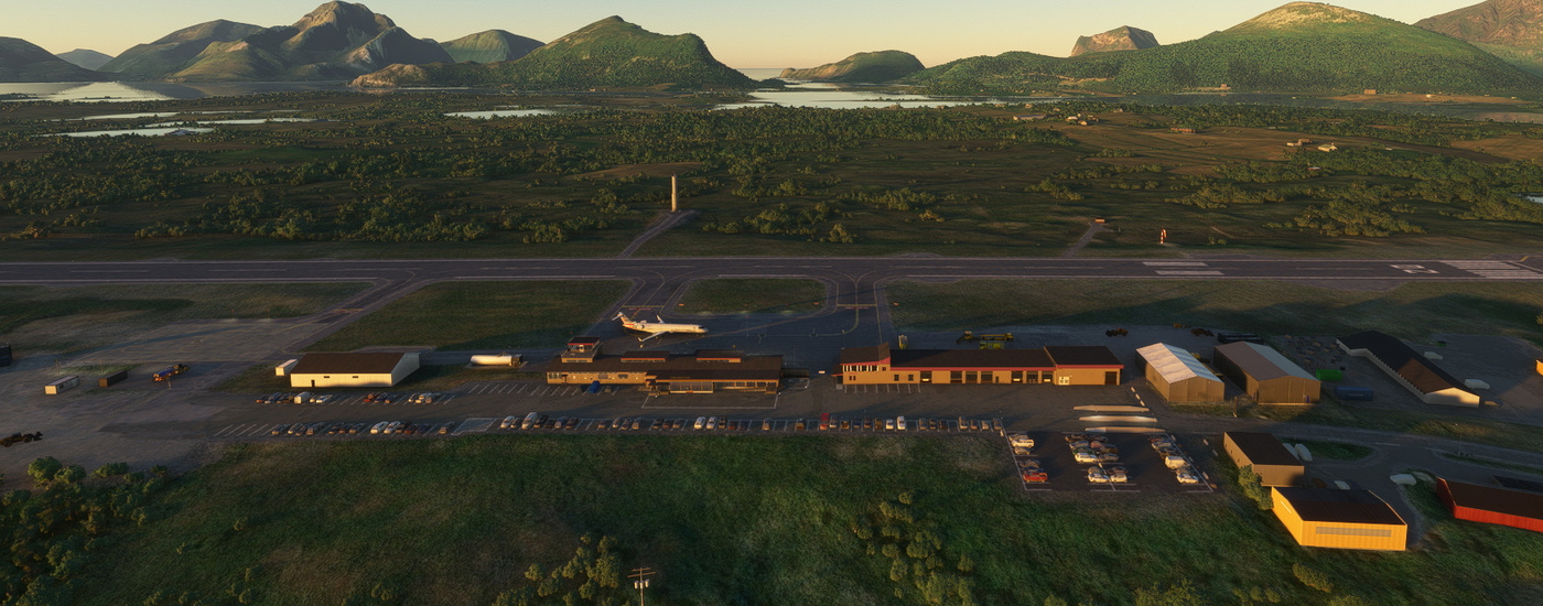 GSX Pro Freeware Series ENLK Leknes Airport Profile for Microsoft ...