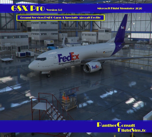 GSX Pro Ground Services PMDG Cargo & Specialty (Private) Aircraft Profile