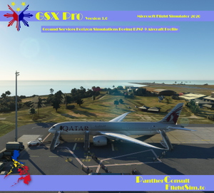 GSX Pro Ground Services Horizon Simulations Boeing B787-9 Aircraft Profile thumbnail 1