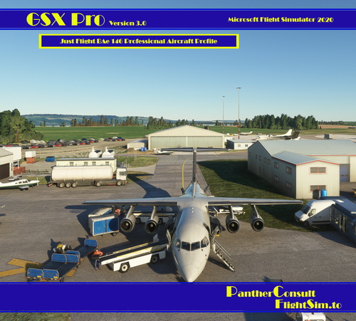 GSX Pro Just Flight BAe 146 Professional Aircraft Profile
