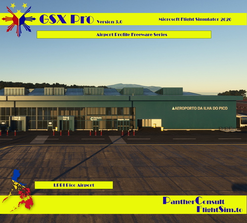 GSX Pro Freeware Series LPPI Pico Airport Profile