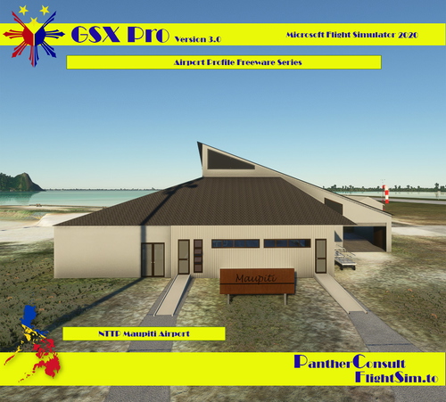 GSX Pro Freeware Series NTTP Maupiti Airport Profile