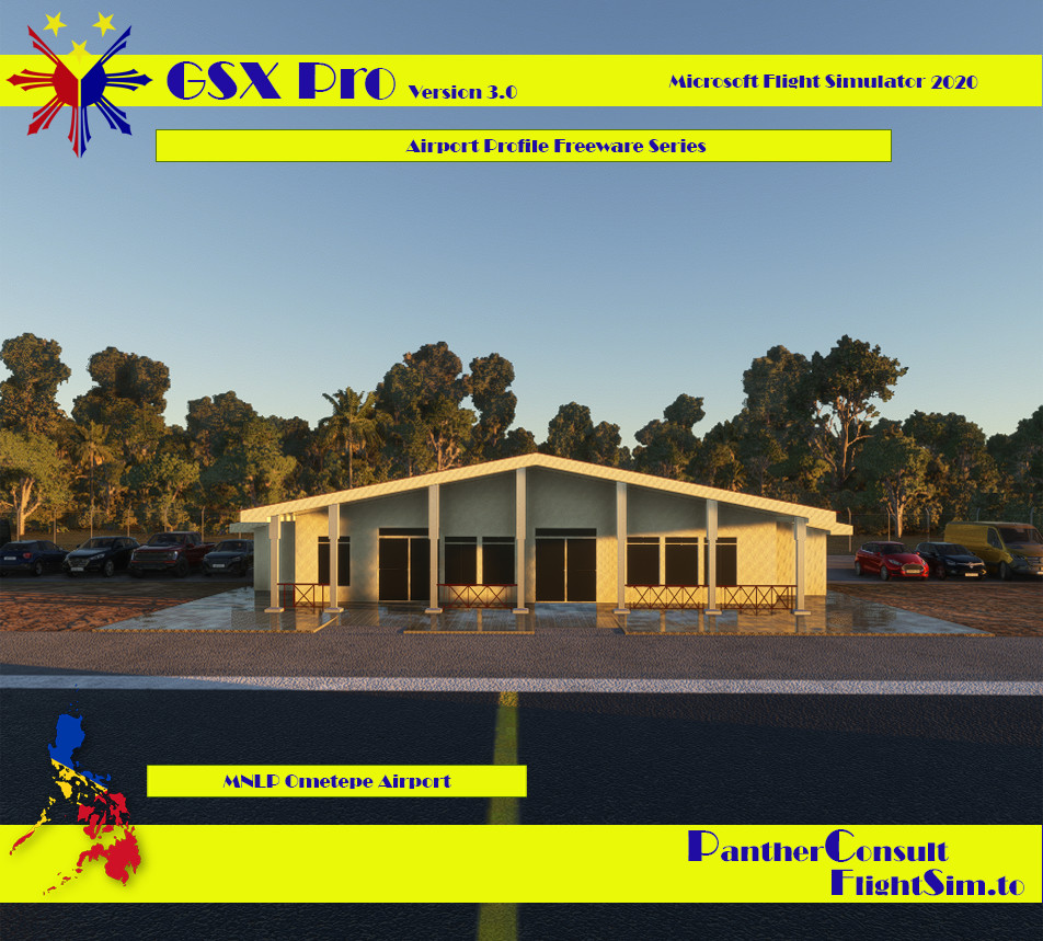 GSX Pro Freeware Series Ometepe Airport (MNLP) Profile v2.0.0d - Image 1