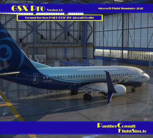 GSX Pro PMDG B737-700 Ground Services Profile