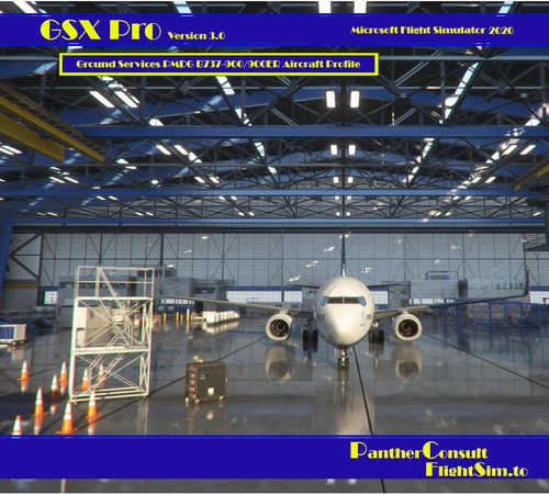 GSX Pro Ground Services PMDG B737-900/900ER Aircraft Profile