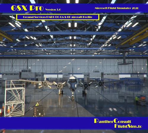 GSX Pro PMDG DC-6A & 6B Ground Services Profiles v1.0.0i