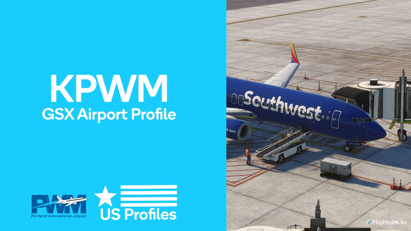 GSX Pro Profile: AeroDesigns Portland Int'l Jetport KPWM (US Profiles) - Image 1