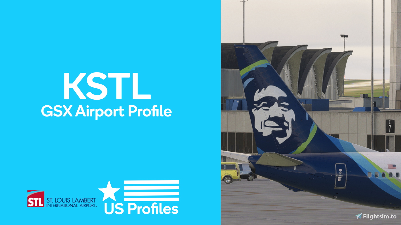 GSX Pro Profile: Feelthere St. Louis Int'l Airport KSTL (US Profiles) - Image 1