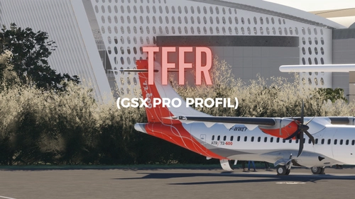 [GSX Pro Profile] For TFFR Pointe-à-Pitre Le Raizet of SLHSimDesign [Includes ATR Ramp]