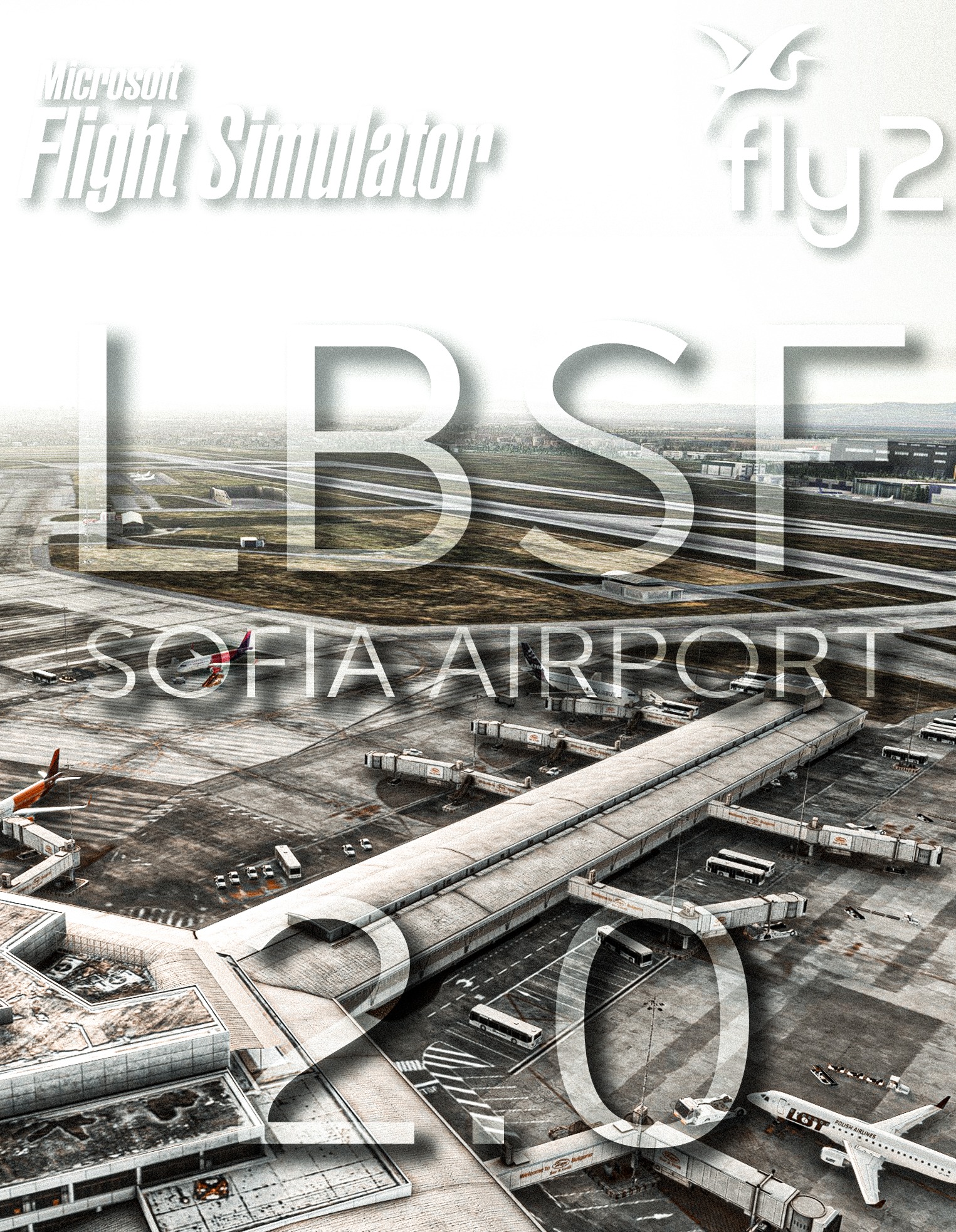 GSX pro profile for the new V2 Fly2High Sofia LBSF scenery  - Image 1
