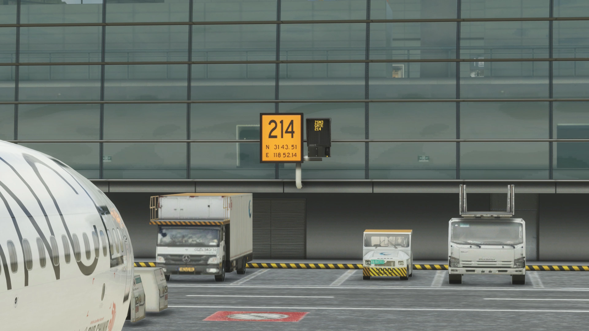 GSX Pro Profile for ZSNJ NanJing Lukou International Airport (WF Scenery Studio) - Image 1