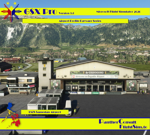 GSX Pro Payware Series LSZS Samedan Airport Profile