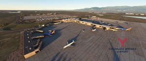 GSX Profile - KCOS Colorado Springs Airport (BMWorld+AmSim) thumbnail 1