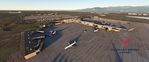 GSX Profile - KCOS Colorado Springs Airport (BMWorld+AmSim)