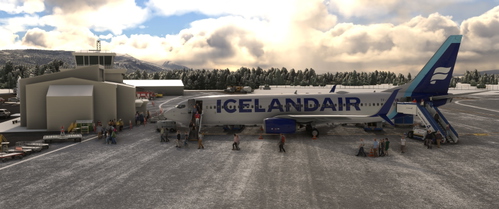 GSX profile for Egilsstaðir Airport BIEG by ST SIMULATIONS