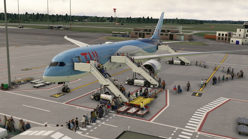 GSX Profile for Freeware Bournemouth (EGHH) by TRADARI