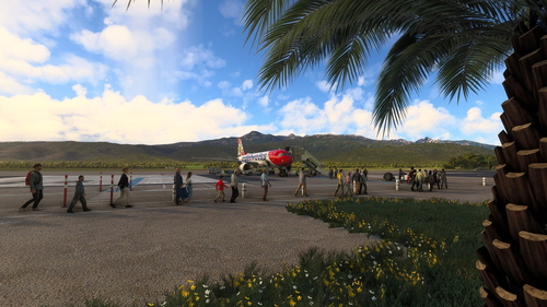 GSX Profile LFKF Figari–Sud Corse (FSX3D)