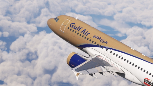 Gulf Air A320 Fleet + Cabin (4K+8K)| Fenix A320 V2B2