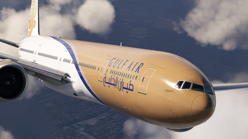 Gulf Air Fleet (Operated by Jet Airways) + Cabin | PMDG 777-300ER
