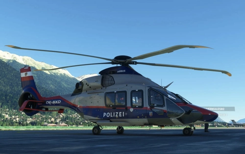 H160-Lackierungen Polizei Helicopter Austria Liveris civil and luxury version