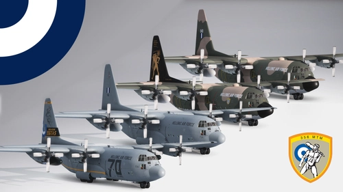 H.A.F. liveries collection for the C-130H by Captain sim