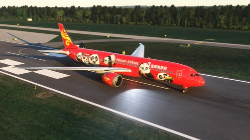 Hainan 'Red' Pack | B787-9 | B-6998 | Horizon Simulations
