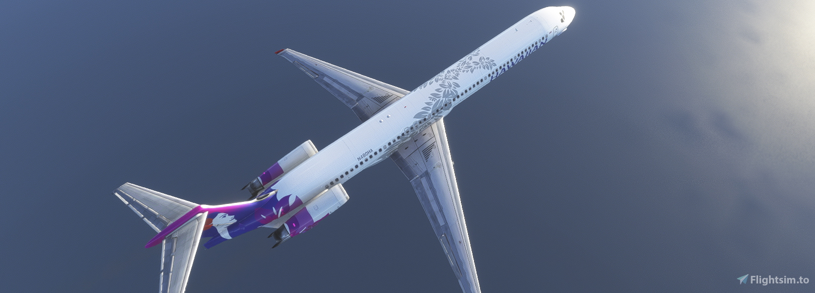 HAWAIIAN AIRLINES N480HA NEW LIVERY (FICTIONAL) for