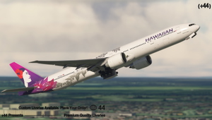 Hawaiian Airlines (N773HA) PMDG 777-300ER - 8K thumbnail 5