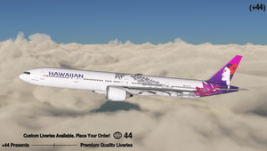 Hawaiian Airlines (N773HA) PMDG 777-300ER - 8K thumbnail 9