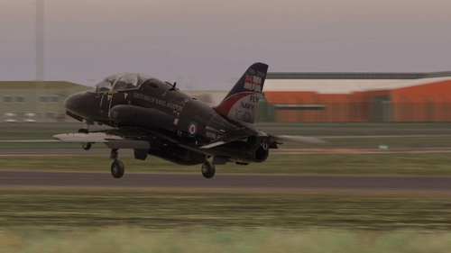 Hawk T1 - ENHANCED WEATHERED - Royal Navy 100th