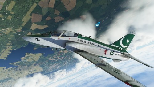 [Hawk T1/A] Pakistan Air Force (PAF) Livery - Sherdils