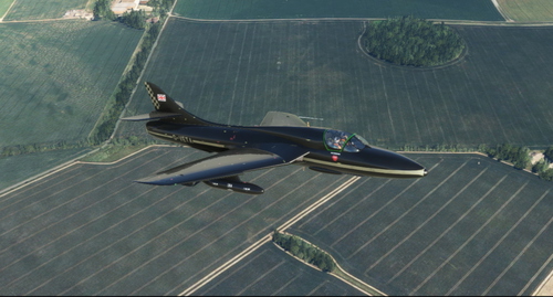 Hawker Hunter T7 G-VETA