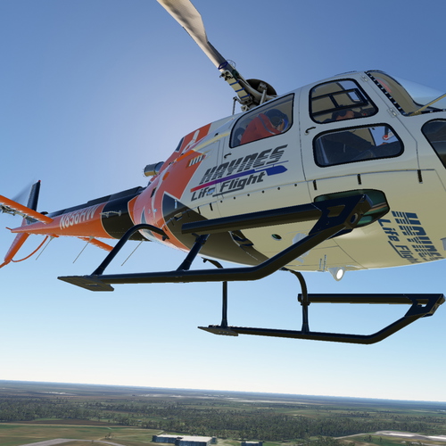 Haynes Life Flight | N856HW Livery