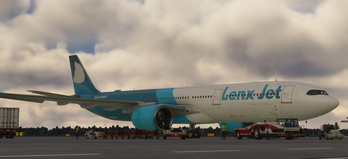 Headwind a330-9 Lenx Jet G-OLXB 4K
